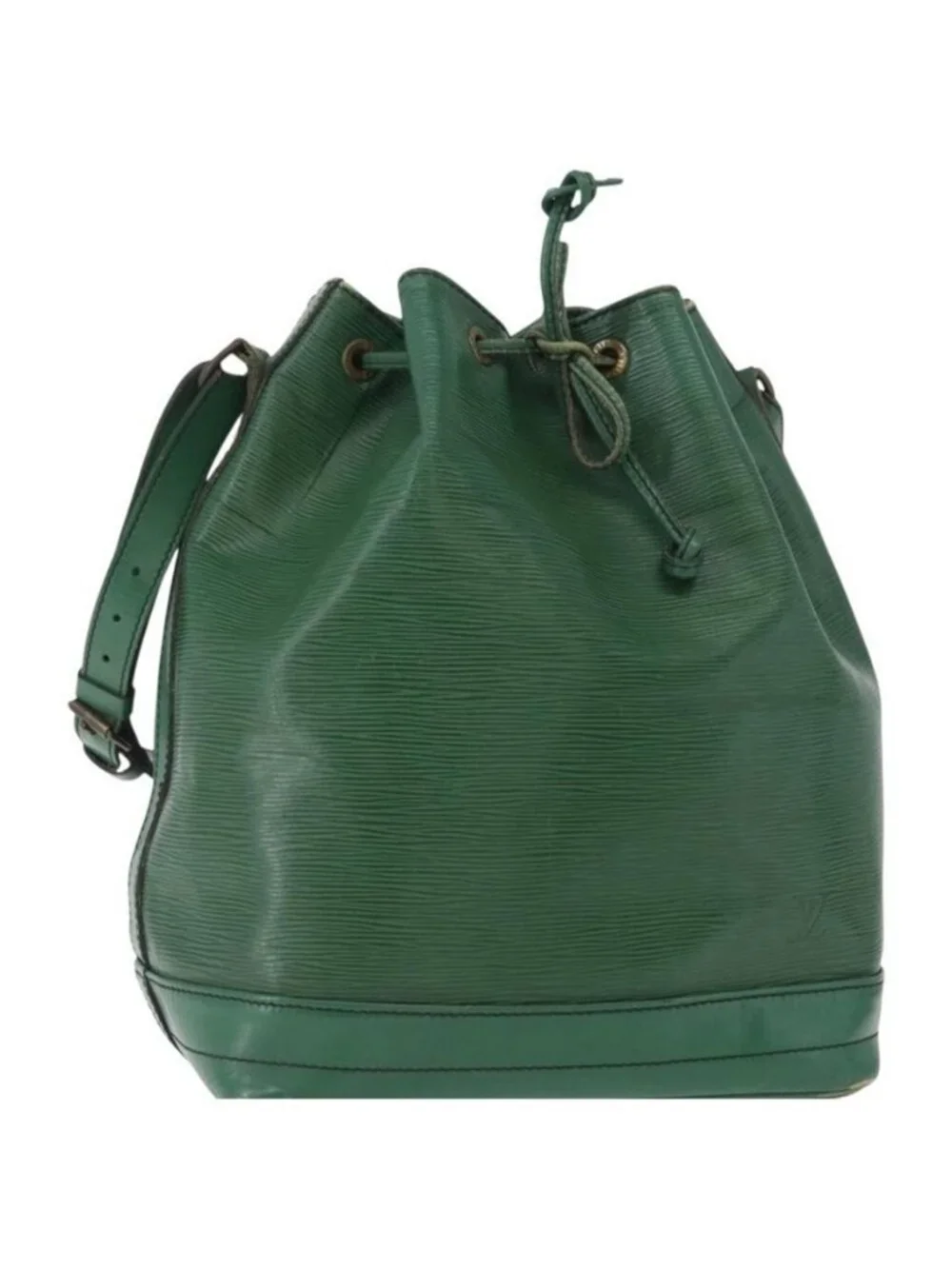 Authentic LOUIS VUITTON Epi Noe Shoulder Bag Green M44004 LV